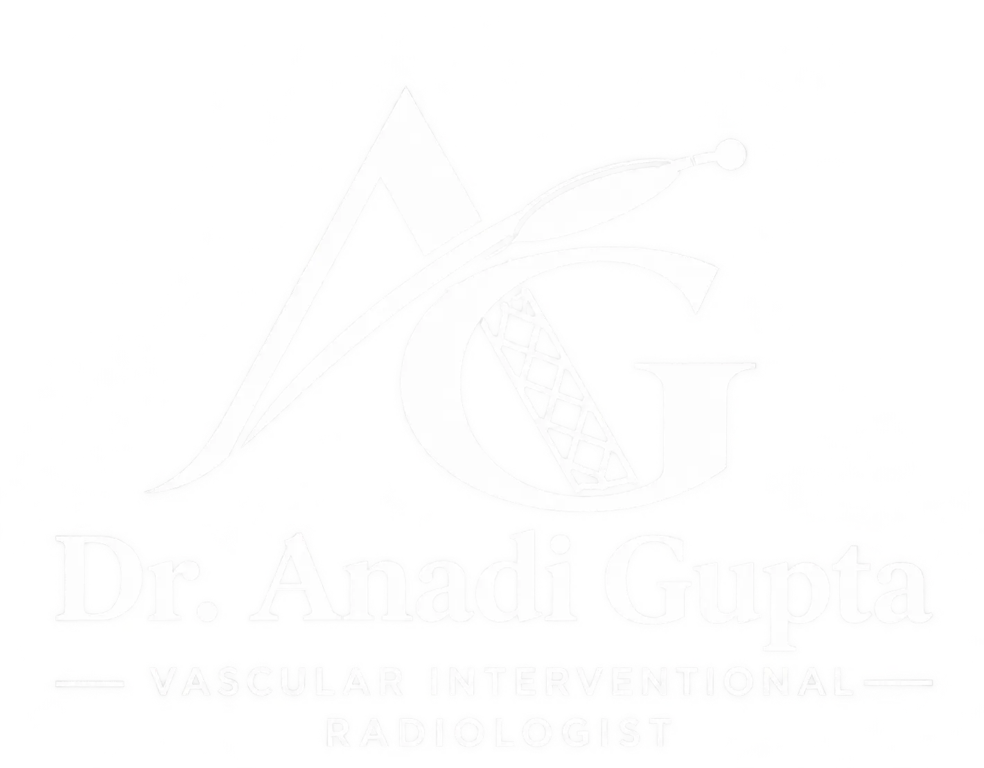 Dr. Anadi Gupta White Logo